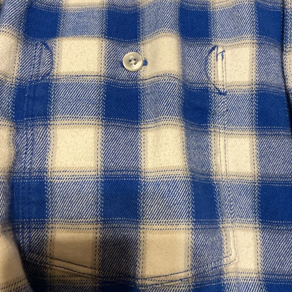 KIT and ACE royal blue and white flannel check men’s button down shirt
BIN 29 - Picture 8 of 8